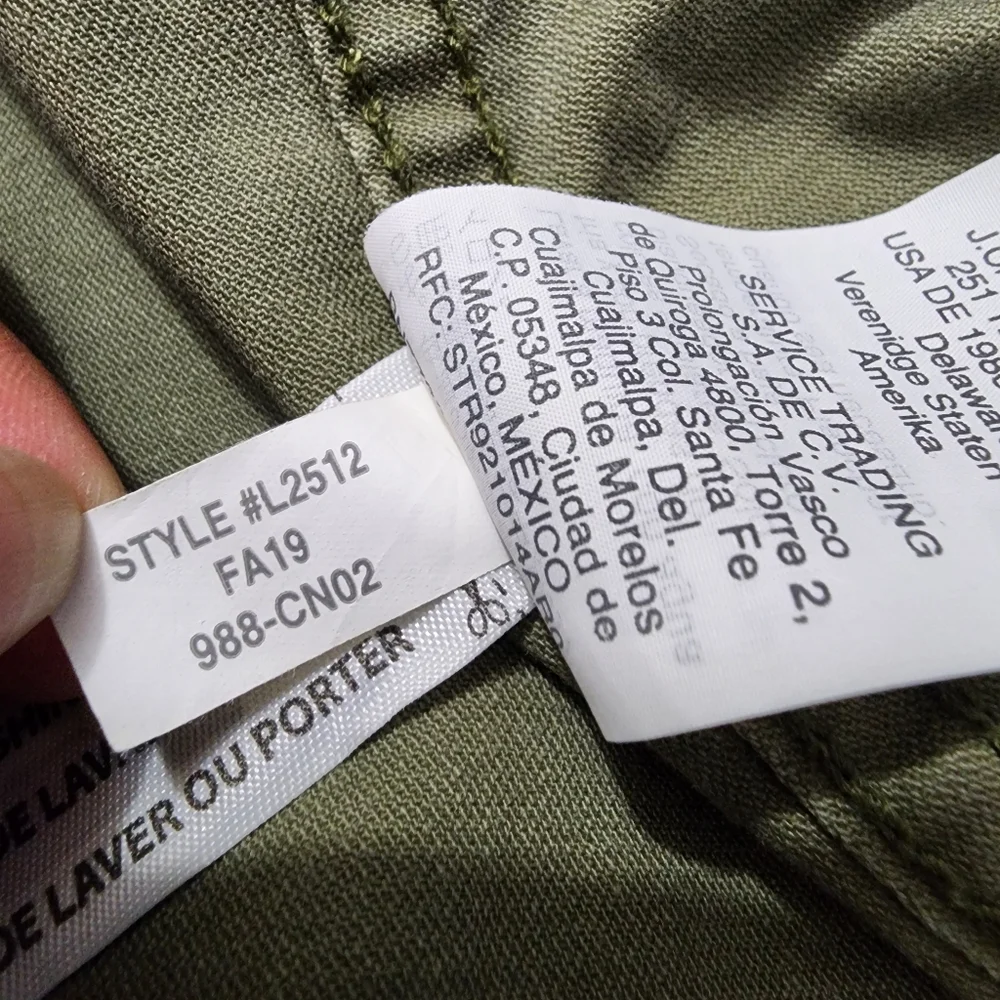 Madewell passage Jacket Military-inspired Women's Size XS Green - Picture 14 of 16